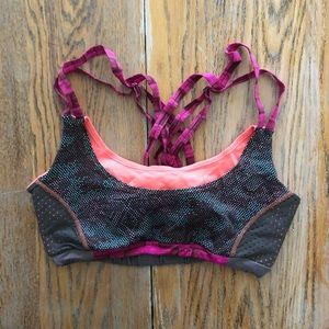 Maaji Medium Patterned Strappy Sports Bra